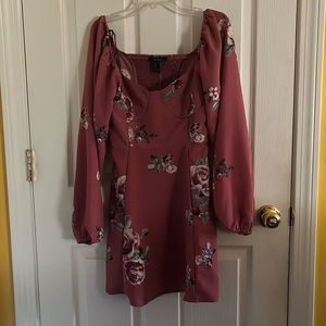 Long Sleeve Floral Dress